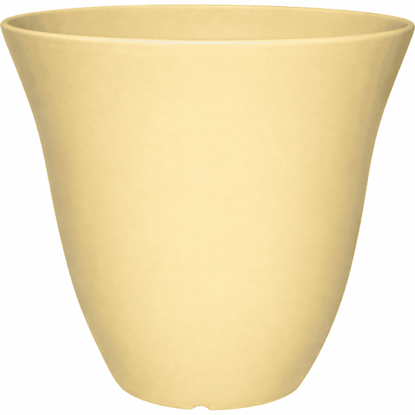 15 Sun Yellow Curved Handmade Ceramic Planter Pottery Pottery