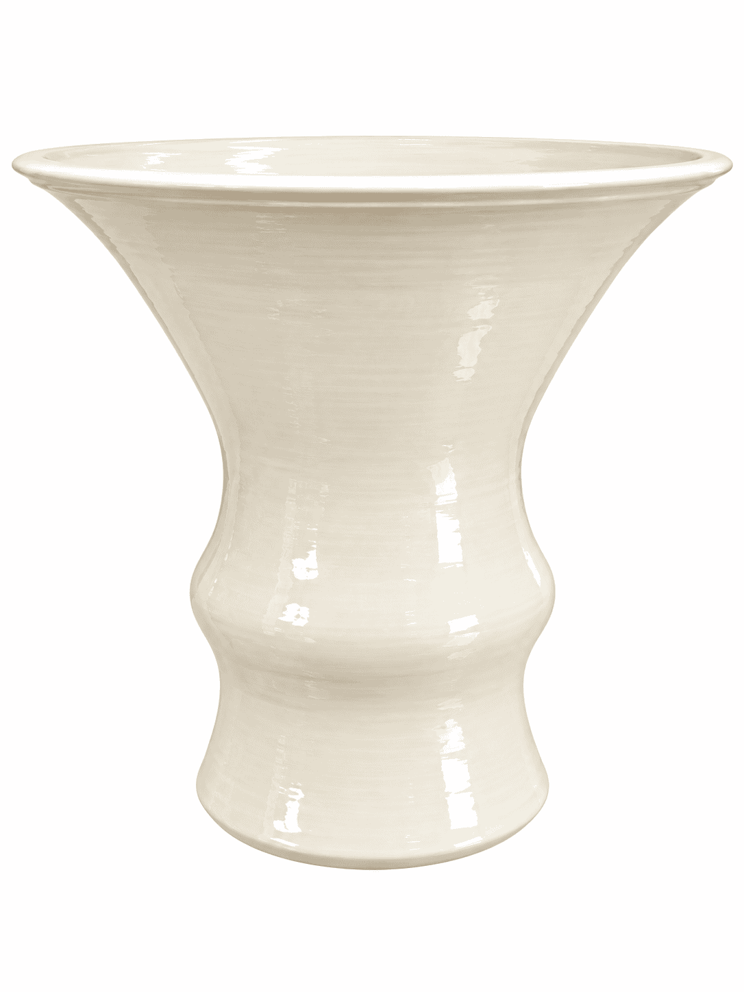 Blossoming Porcelain Flower Pot Pure Clear Transparent 2