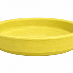 Floating Top Porcelain Flower Pot Sun Yellow Slender 4
